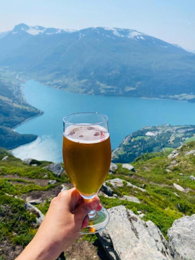 Panorama Fjord Olden Lejlighed Eksteriør billede